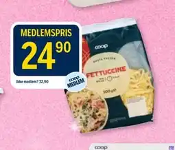 Coop Prix Coop Fettuccine tilbud