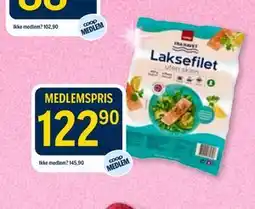 Coop Prix Laksefilet tilbud