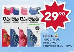 Matkroken BIOLA tilbud