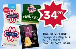 Matkroken TINE SKIVET OST tilbud