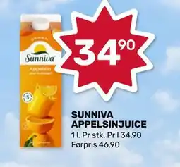 Matkroken SUNNIVA APPELSINJUICE tilbud