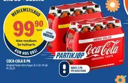 Coop Obs COCA-COLA 8 PK, Medlemspris tilbud