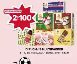 Matkroken DIPLOM-IS MULTIPAKKER tilbud