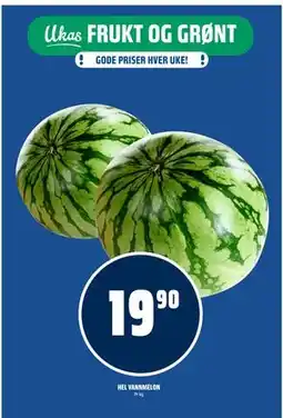Coop Obs HEL VANNMELON tilbud