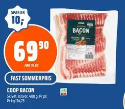 Coop Obs COOP BACON tilbud