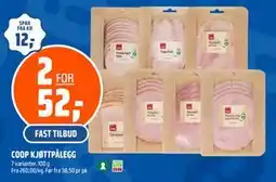 Coop Obs COOP KJØTTPÅLEGG tilbud