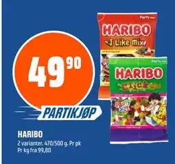 Coop Obs HARIBO tilbud