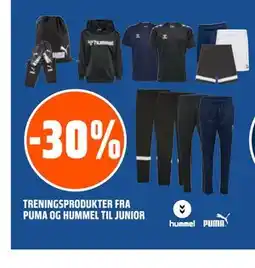 Coop Obs TRENINGSPRODUKTER FRA PUMA OG HUMMEL TIL JUNIOR tilbud