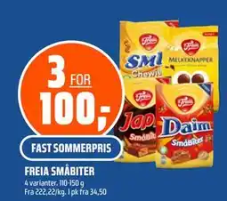 Coop Obs FREIA SMÅBITER tilbud