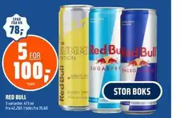 Coop Obs RED BULL tilbud