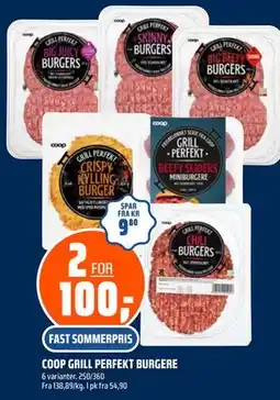 Coop Obs COOP GRILL PERFEKT BURGERE tilbud
