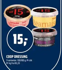 Coop Obs COOP DRESSING tilbud