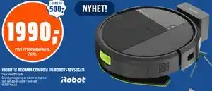 Coop Obs IROBOT ROOMBA COMBO 115 ROBOTSTØVSUGER tilbud