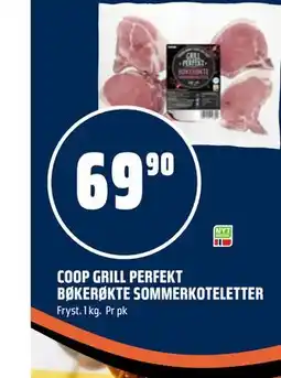 Coop Obs COOP GRILL PERFEKT BØKERØKTE SOMMERKOTELETTER tilbud