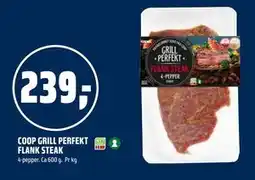 Coop Obs COOP GRILL PERFEKT FLANK STEAK tilbud