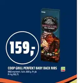 Coop Obs COOP GRILL PERFEKT BABY BACK RIBS tilbud