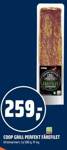 Coop Obs COOP GRILL PERFEKT FÅREFILET tilbud