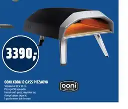 Coop Obs OONI KODA 12 GASS PIZZAOVN tilbud