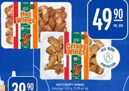 Rema 1000 HOT/CRISPY WINGS tilbud