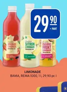 Rema 1000 LIMONADE tilbud