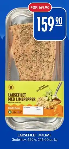 Rema 1000 LAKSEFILET M/LIME tilbud