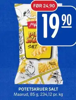 Rema 1000 POTETSKRUER SALT tilbud