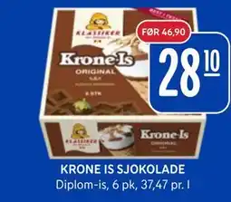 Rema 1000 KRONE IS SJOKOLADE tilbud