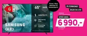 SAMSUNG TV 65” TQ65Q7FAAUXXC