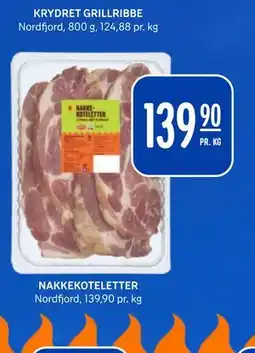 Rema 1000 NAKKEKOTELETTER tilbud