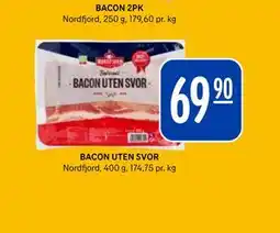 Rema 1000 BACON UTEN SVOR tilbud