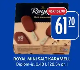 Rema 1000 ROYAL MINI SALT KARAMELL tilbud