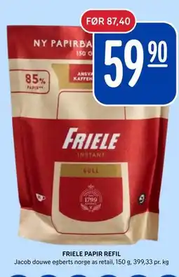 Rema 1000 FRIELE PAPIR REFIL tilbud
