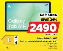 POWER Samsung Galaxy Tab A11+ WIFI tilbud