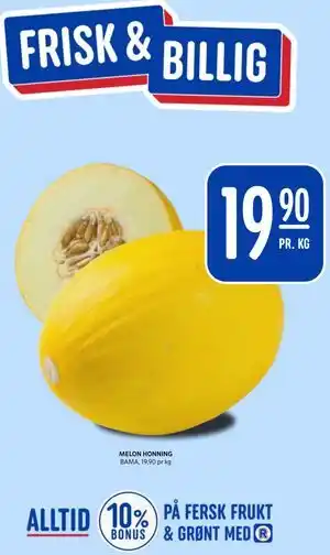 Rema 1000 MELON HONNING tilbud