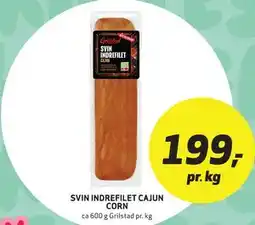 Bunnpris SVIN INDREFILET CAJUN CORN tilbud