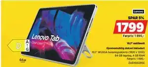 POWER Lenovo Tab tilbud