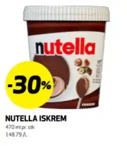 Bunnpris NUTELLA ISKREM tilbud