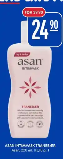 Rema 1000 ASAN INTIMVASK TRANEBÆR tilbud