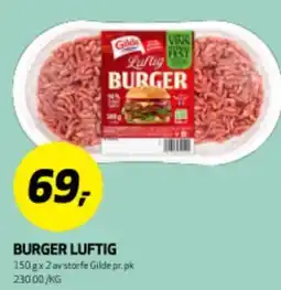 Bunnpris BURGER LUFTIG tilbud