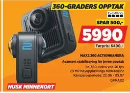 POWER MAX2 360 ACTIONKAMERA tilbud