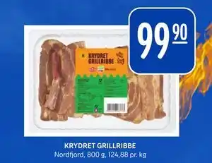 Rema 1000 KRYDRET GRILLRIBBE tilbud