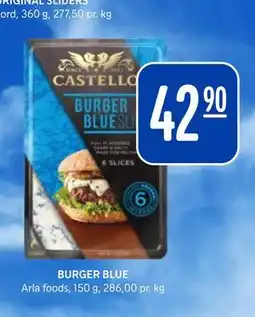 Rema 1000 BURGER BLUE tilbud