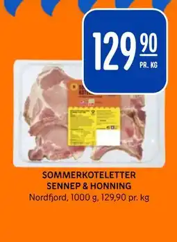 Rema 1000 SOMMERKOTELETTER SENNEP & HONNING tilbud
