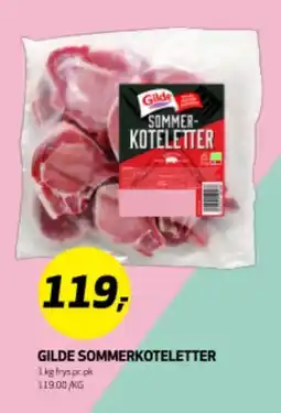 Bunnpris GILDE SOMMERKOTELETTER tilbud