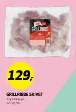 Bunnpris GRILLRIBBE SKIVET tilbud