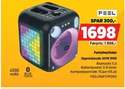 POWER Partyhøyttaler tilbud