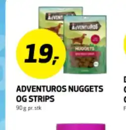 Bunnpris ADVENTUROS NUGGETS OG STRIPS tilbud