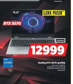 POWER Kraftig RTX 5070-grafikk tilbud