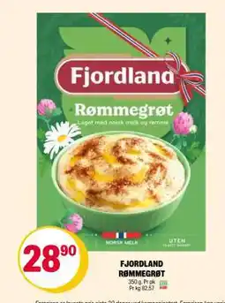 Coop Extra FJORDLAND RØMMEGRØT tilbud