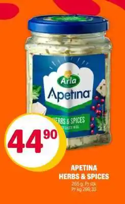 Coop Extra APETINA HERBS & SPICES tilbud